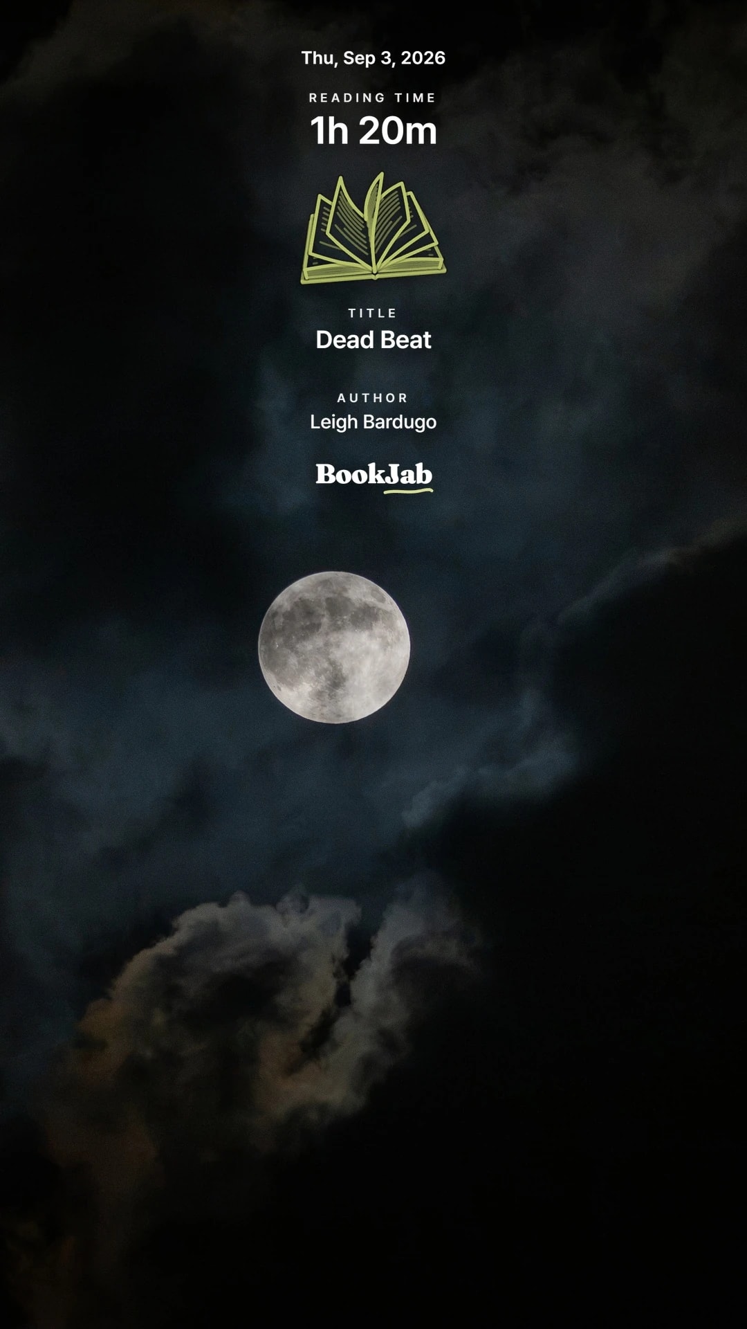 Dead Beat · 1h 20m — the full Moon rising over Louisiana