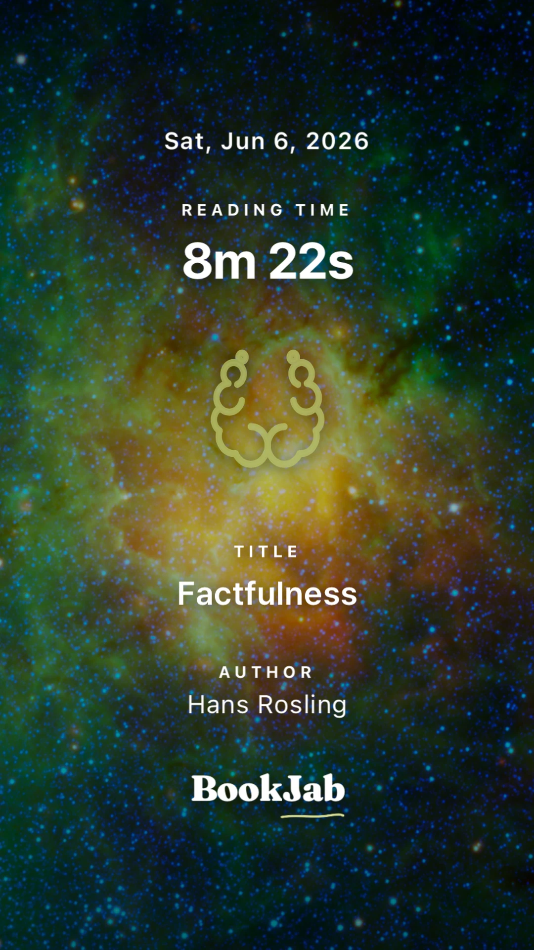 Factfulness · 8m — Eagle Nebula