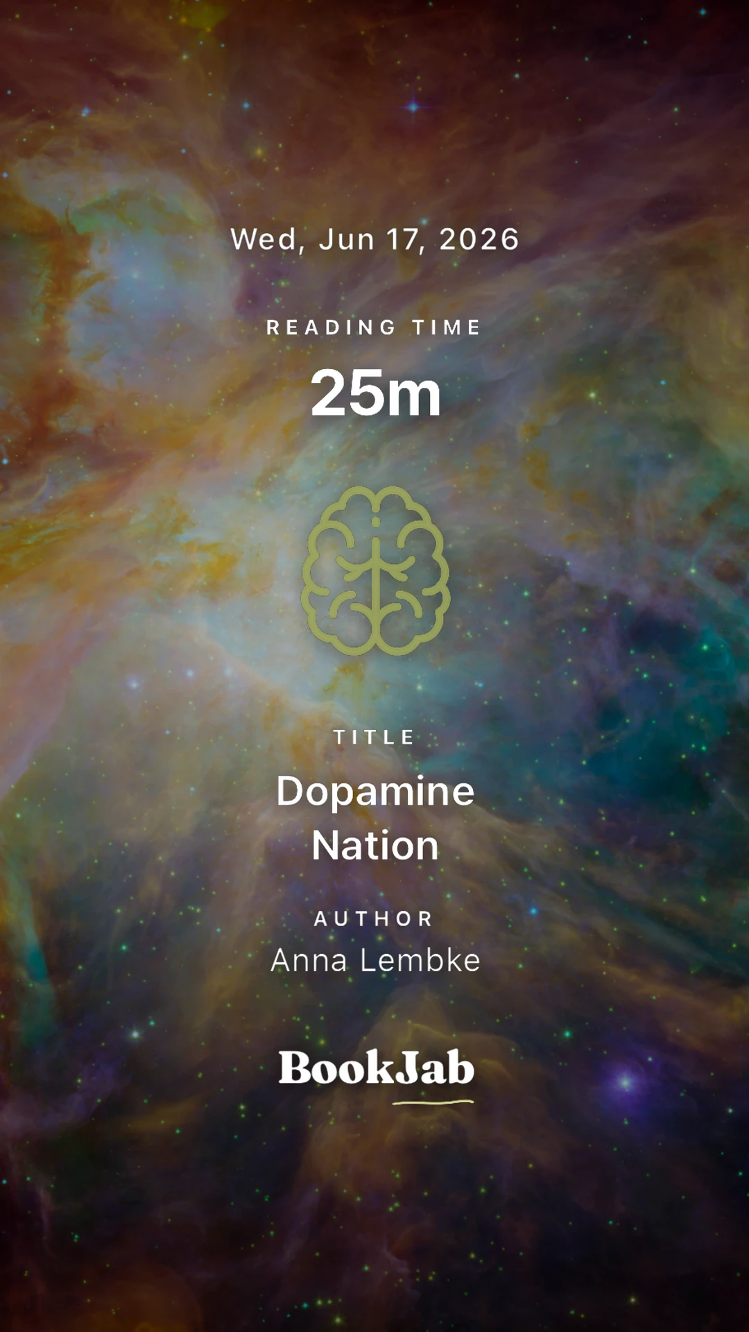Dopamine Nation · 25m — Orion Nebula